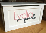 Personalized Toy Box