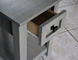 Narrow End Table with Drawer