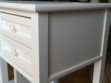 Double Drawer Night Stand