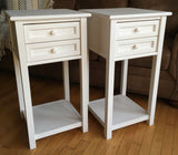 Double Drawer Night Stand