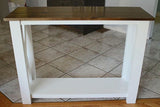 X Brace Console Table